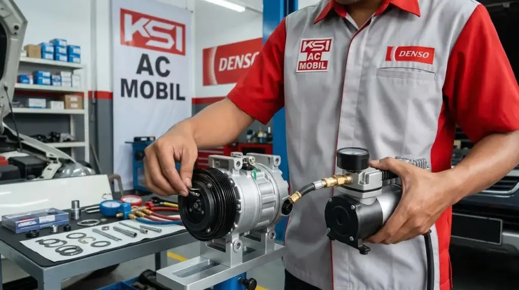 mekanik-ks-ac-mobil-sedang-memperbaiki-kompresor-ac